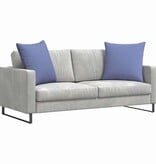 VidaXL Sofa Kussens 2 pcs Blauw 60 x 60 cm Stof