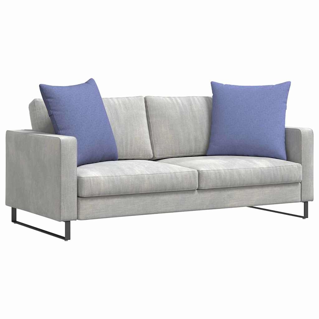 VidaXL Sofa Kussens 2 pcs Blauw 60 x 60 cm Stof