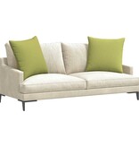 VidaXL Sofa Kussens 2 pcs Lichtgroen 60 x 60 cm Stof