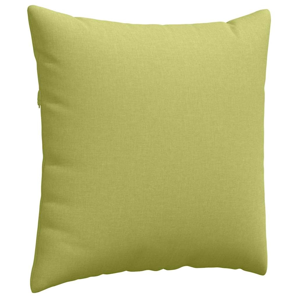 VidaXL Sofa Kussens 2 pcs Lichtgroen 60 x 60 cm Stof