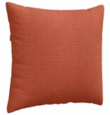 VidaXL Sofa Kussens 2 pcs Rood-oranje 50 x 50 cm Katoen Stof