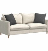 VidaXL Sofa Kussens 2 pcs Donkergrijs 50 x 50 cm Katoen Stof