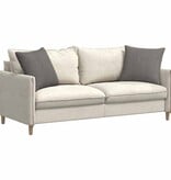 VidaXL Sofa Kussens 2 pcs Lichtgrijs 50 x 50 cm Katoen Stof