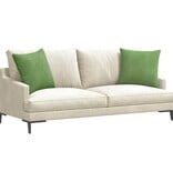 VidaXL Sofa Kussens 2 pcs Lichtgroen 50 x 50 cm Katoen Stof