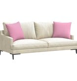 VidaXL Sofa Kussens 2 pcs Roze 50 x 50 cm Stof