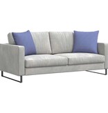 VidaXL Sofa Kussens 2 pcs Blauw 50 x 50 cm Stof