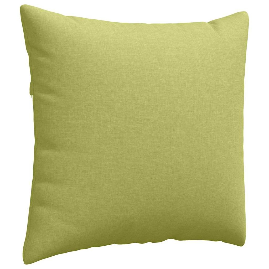 VidaXL Sofa Kussens 2 pcs Lichtgroen 50 x 50 cm Stof