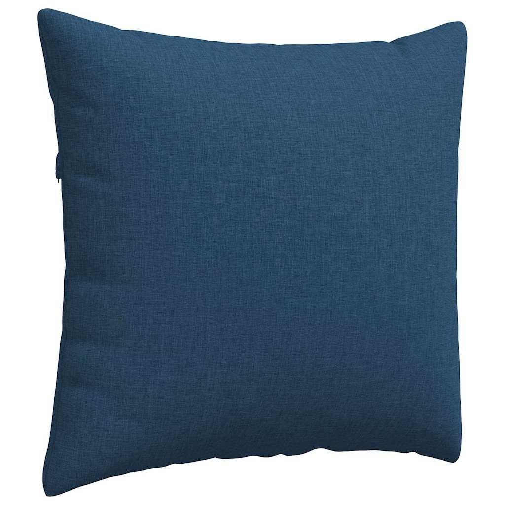 VidaXL Sofa Kussens 2 pcs Blauw 50 x 50 cm Stof