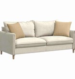 VidaXL Sofa Kussens 2 pcs Grijs groen 45 x 45 cm Katoen Stof