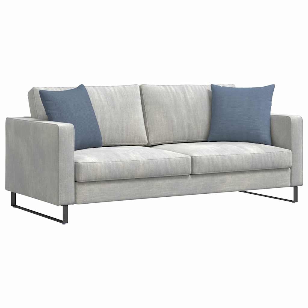 VidaXL Sofa Kussens 2 pcs Blauw 45 x 45 cm Katoen Stof