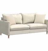 VidaXL Sofa Kussens 2 pcs Beige 45 x 45 cm Stof