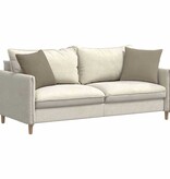 VidaXL Sofa Kussens 2 pcs Taupe 45 x 45 cm Stof