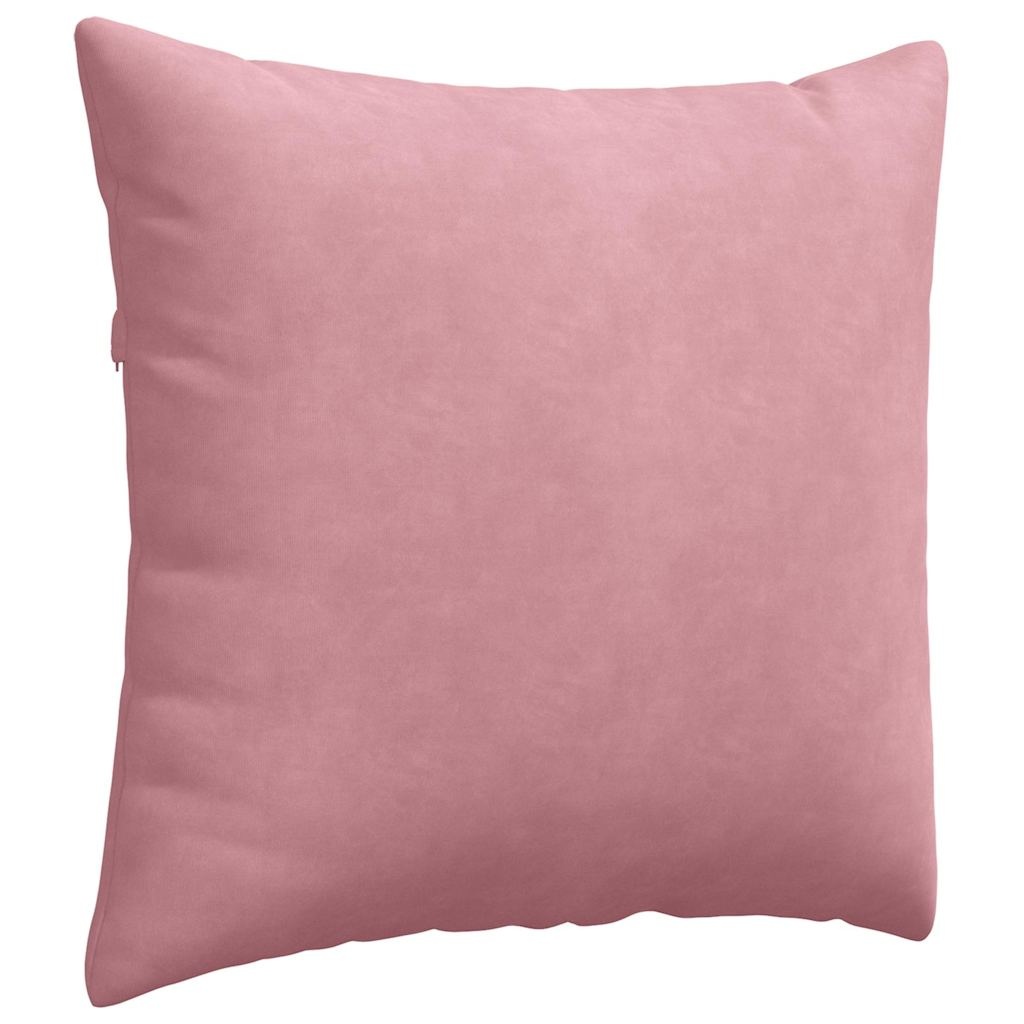 VidaXL Sofa Kussens 2 pcs Roze 45 x 45 cm Katoen Stof