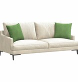 VidaXL Sofa Kussens 2 pcs Lichtgroen 45 x 45 cm Katoen Stof