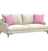 VidaXL Sofa Kussens 2 pcs Roze 45 x 45 cm Stof
