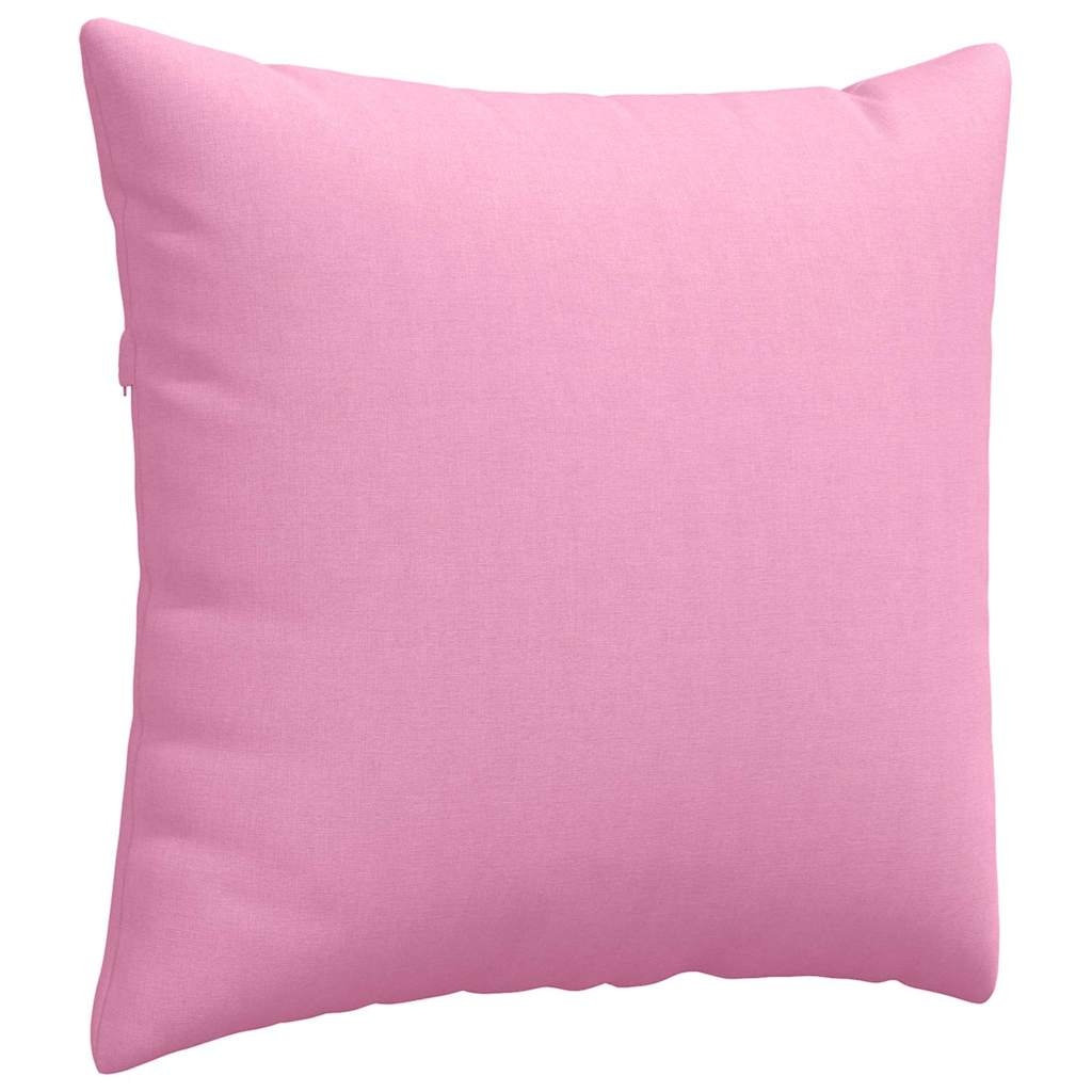 VidaXL Sofa Kussens 2 pcs Roze 45 x 45 cm Stof