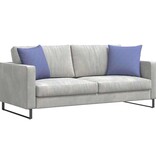 VidaXL Sofa Kussens 2 pcs Blauw 45 x 45 cm Stof