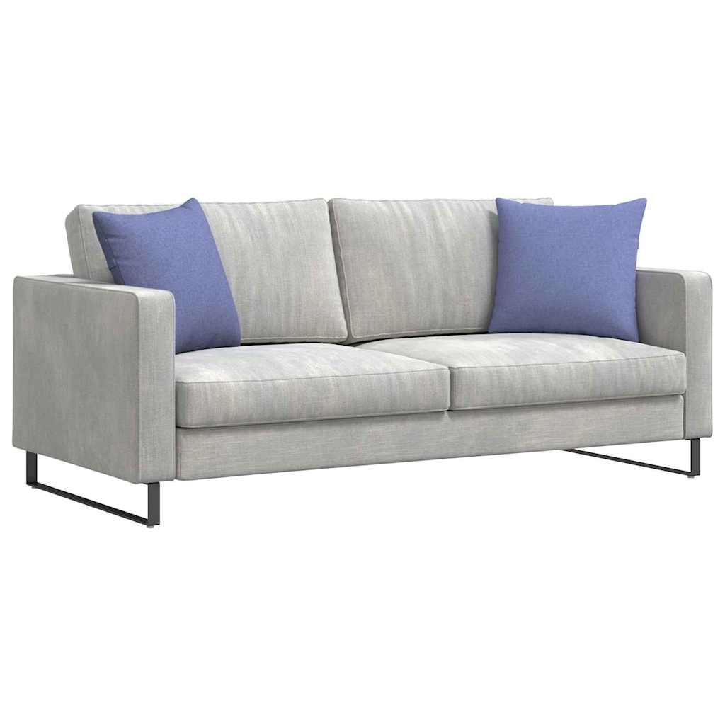 VidaXL Sofa Kussens 2 pcs Blauw 45 x 45 cm Stof