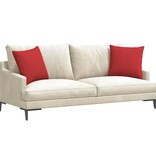VidaXL Sofa Kussens 2 pcs Rood 45 x 45 cm Stof
