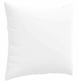 VidaXL Sofa Kussens 2 pcs Wit 45 x 45 cm Stof