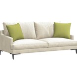VidaXL Sofa Kussens 2 pcs Lichtgroen 45 x 45 cm Stof