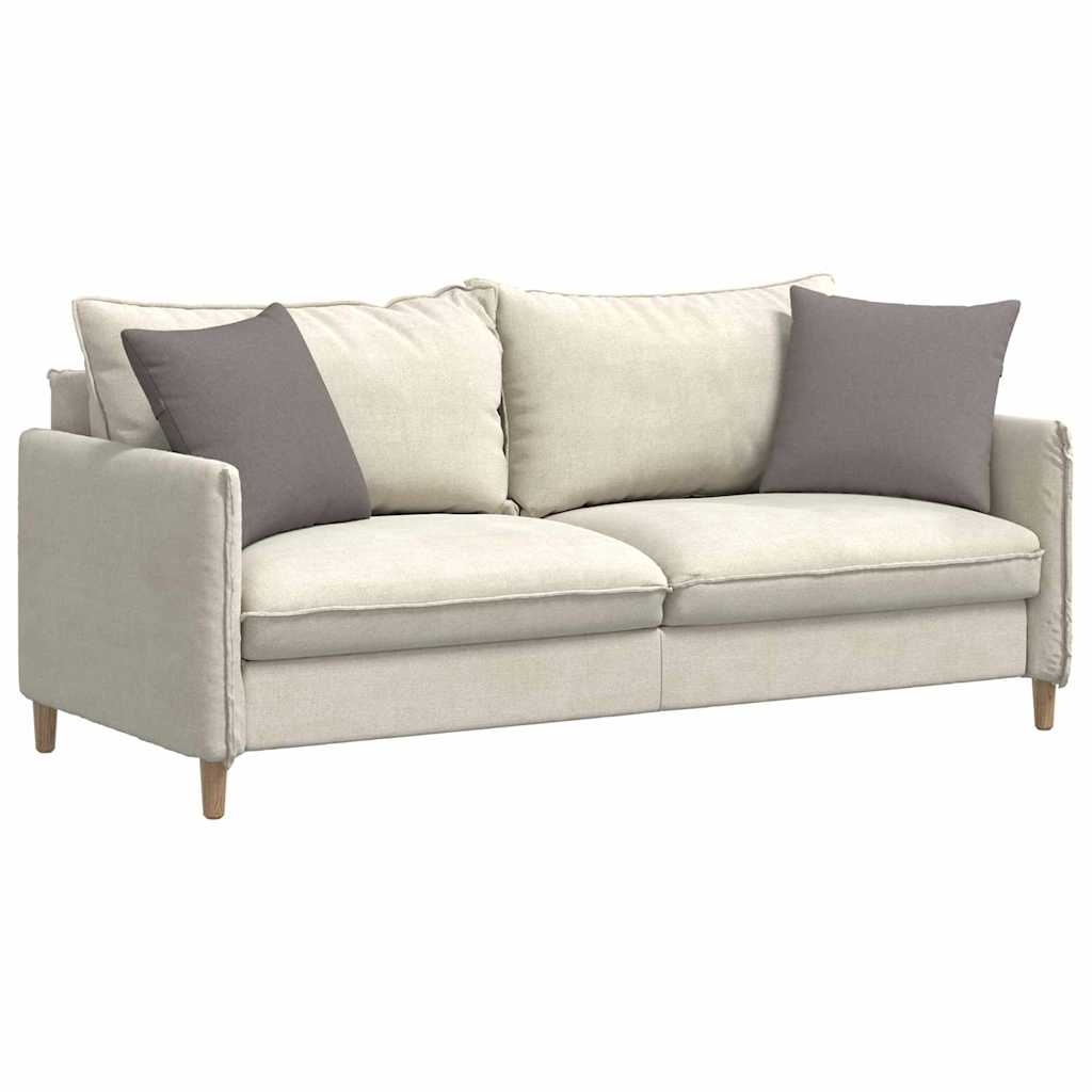 VidaXL Sofa Kussens 2 pcs Taupe 45 x 45 cm Stof