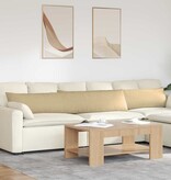 VidaXL Sofa Kussens 2 pcs Grijs groen 200 x 40 cm Katoen Stof