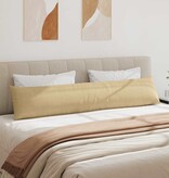 VidaXL Sofa Kussens 2 pcs Grijs groen 200 x 40 cm Katoen Stof