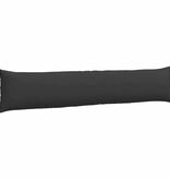 VidaXL Sofa Kussens 2 pcs Zwart 200 x 40 cm Stof