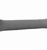 VidaXL Sofa Kussens 2 pcs Donkergrijs 200 x 40 cm Stof