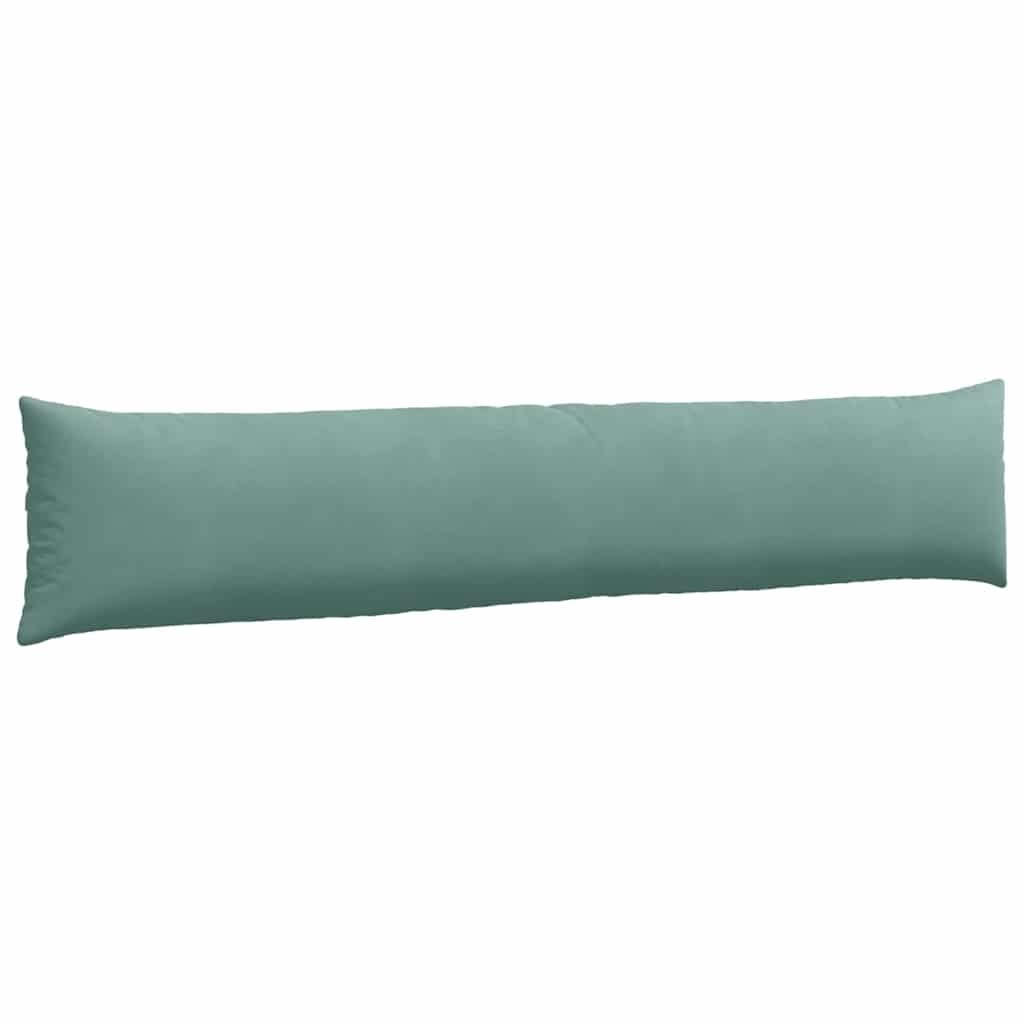 VidaXL Sofa Kussens 2 pcs Zeegroen 200 x 40 cm Katoen Stof