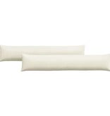 VidaXL Sofa Kussens 2 pcs Crème 200 x 40 cm Katoen Stof