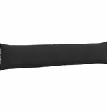 VidaXL Sofa Kussens 2 pcs Zwart 200 x 40 cm Katoen Stof