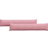 VidaXL Sofa Kussens 2 pcs Roze 200 x 40 cm Katoen Stof