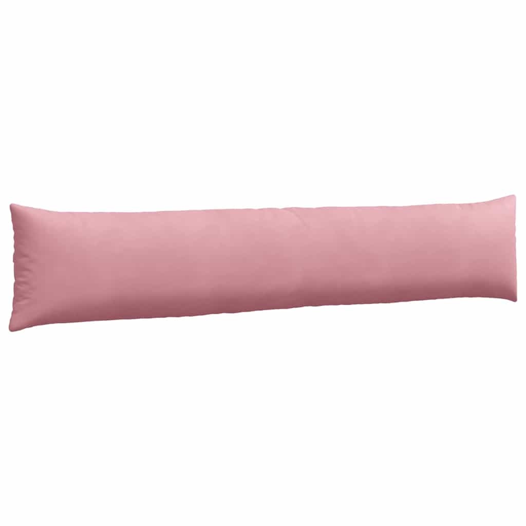 VidaXL Sofa Kussens 2 pcs Roze 200 x 40 cm Katoen Stof