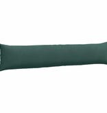 VidaXL Sofa Kussens 2 pcs Donkergroen 200 x 40 cm Katoen Stof