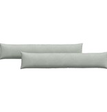 VidaXL Sofa Kussens 2 pcs Lichtgrijs 200 x 40 cm Katoen Stof