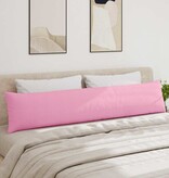 VidaXL Sofa Kussens 2 pcs Roze 200 x 40 cm Stof