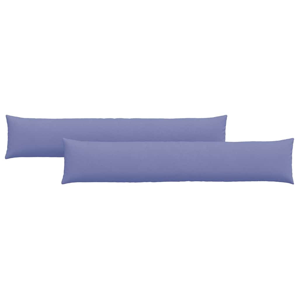 VidaXL Sofa Kussens 2 pcs Blauw 200 x 40 cm Stof