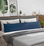 VidaXL Sofa Kussens 2 pcs Blauw 200 x 40 cm Stof