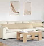 VidaXL Sofa Kussens 2 pcs Crème 200 x 40 cm Stof