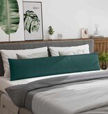 VidaXL Sofa Kussens 2 pcs Donkergroen 200 x 40 cm Stof