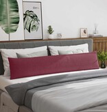 VidaXL Sofa Kussens 2 pcs Wijnrood 200 x 40 cm Stof