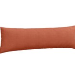 VidaXL Sofa Kussens 2 pcs Rood-oranje 145 x 40 cm Katoen Stof