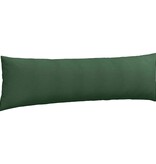 VidaXL Sofa Kussens 2 pcs Donkergroen 145 x 40 cm Katoen Stof