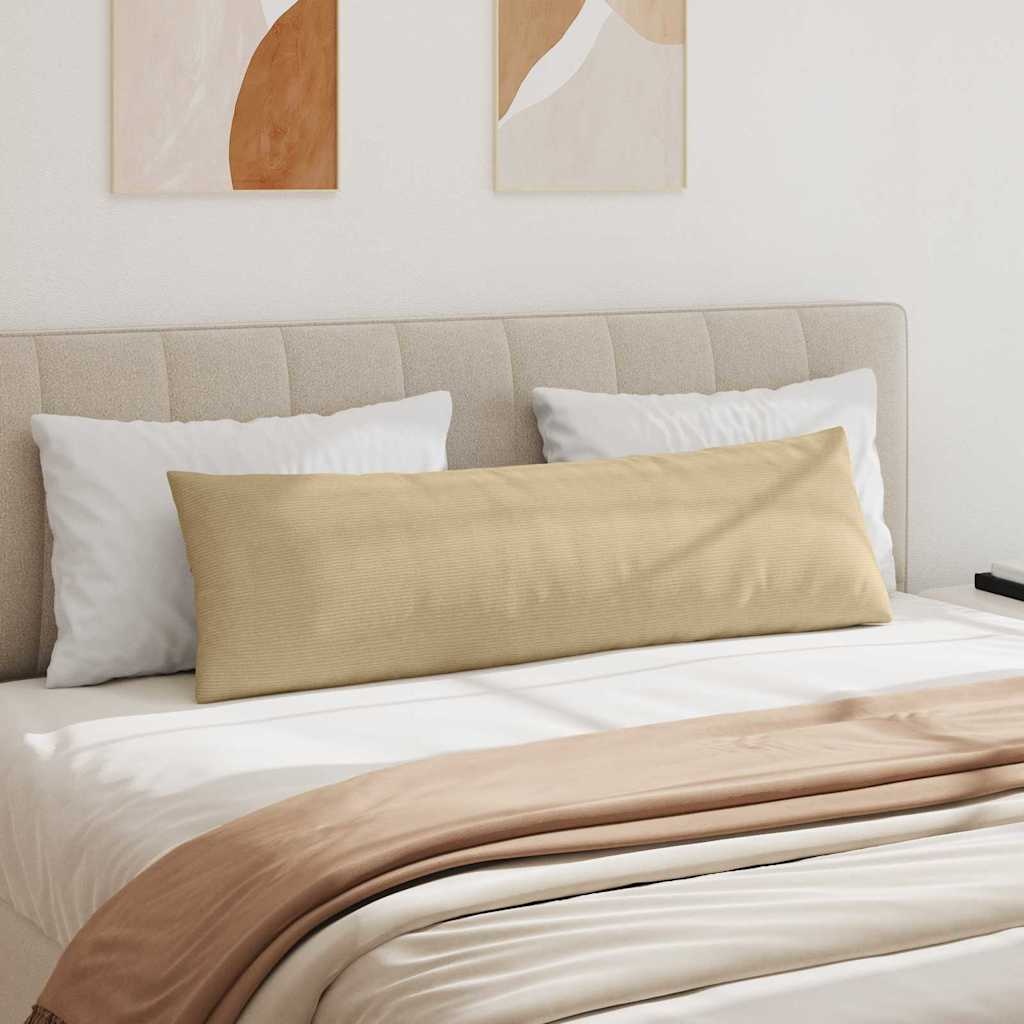 VidaXL Sofa Kussens 2 pcs Grijs groen 145 x 40 cm Katoen Stof