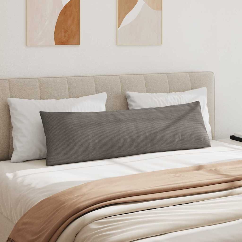 VidaXL Sofa Kussens 2 pcs Lichtgrijs 145 x 40 cm Katoen Stof