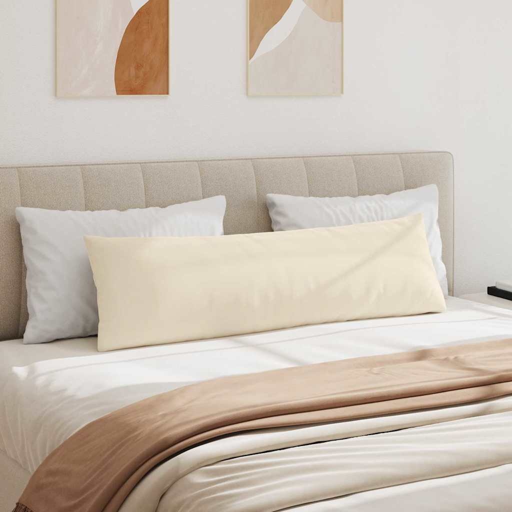 VidaXL Sofa Kussens 2 pcs Beige 145 x 40 cm Stof