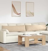 VidaXL Sofa Kussens 2 pcs Crème 145 x 40 cm Stof