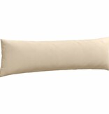 VidaXL Sofa Kussens 2 pcs Crème 145 x 40 cm Stof